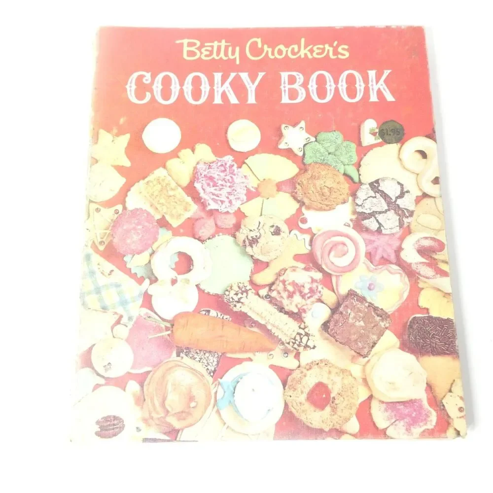 Betty Crocker's Cooky Book 1963 1st Ed 1st Printing Spiral Vintage Cookbook